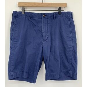 Polo Ralph Lauren Shorts Mens 35 Blue Classic Fit Cotton 9" Inseam Preppy
